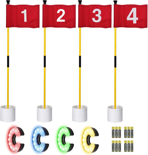 Mini golf flagstick - golf, rgb