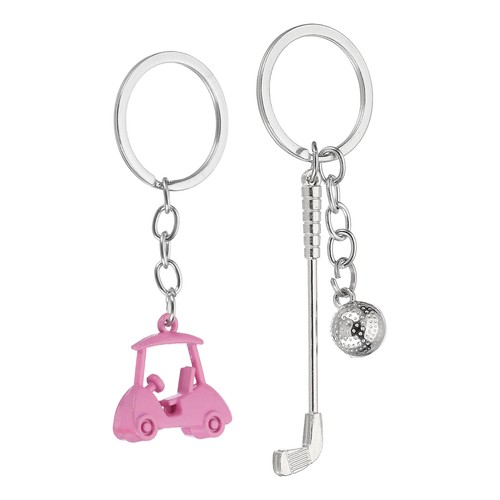 Golf cart keychain mini - golf, cute