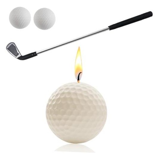Golf ball birthday candles - golf,