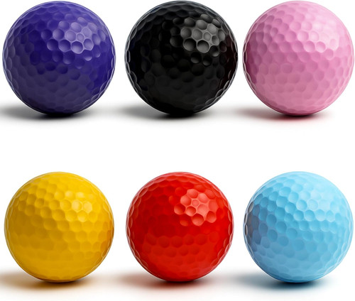 Colored golf balls - colored,