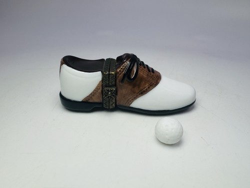 Vintage porcelain golf shoe - porcelain,