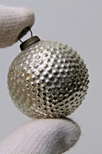 Vtg glass bumpy - vtg, ball