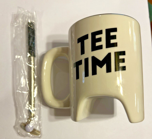 Tee time mug with mini - with, golf