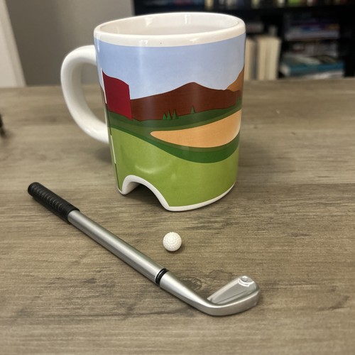 Funny golf coffee mug with - golf,