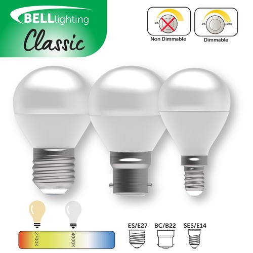 Bell led round - led,