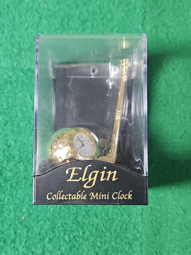 Elgin collectable mini clock - elgin,
