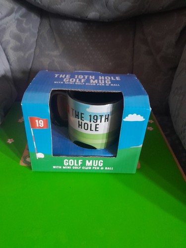 Golf mug with mini - mug,