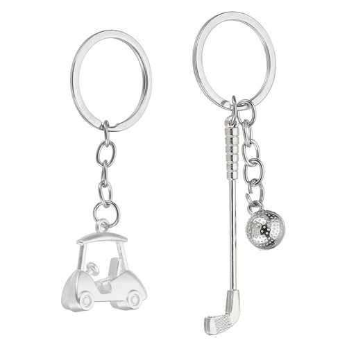 Golf cart keychain mini - golf,