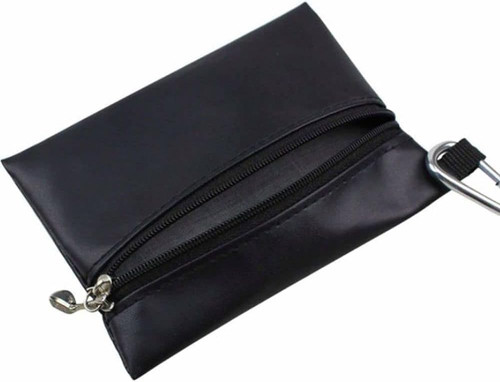 Black mini golf tee pouch - mini,