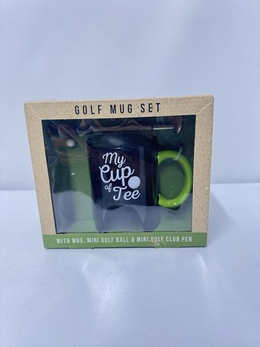 Golf mug set novelty cup - golf, mini