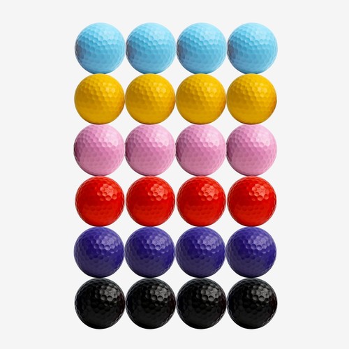 Colored golf balls - colored,