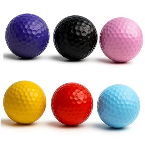 Colored golf balls - golf,