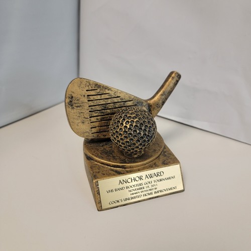 Brass metallic golf - brass,