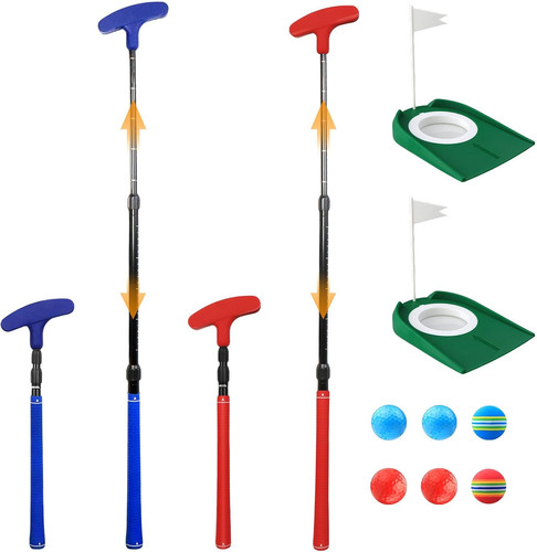 Adjustable golf putter - golf, mini